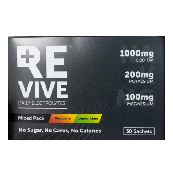 Revive Ricu Revive Daily Electrolytes (30 Sachets) – Carb Control