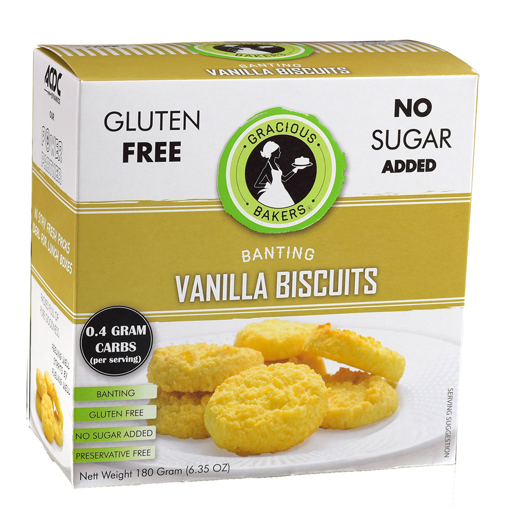 Vanilla Biscuits - Gluten Free