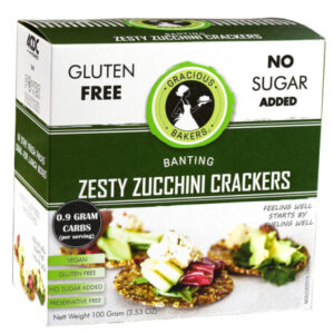 Zesty Zucchini Crackers - Gluten Free