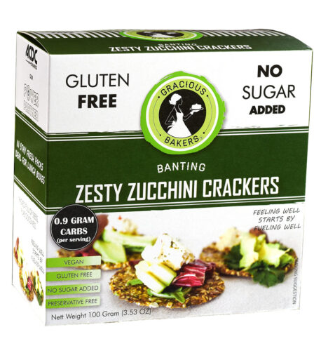 Zesty Zucchini Crackers - Gluten Free