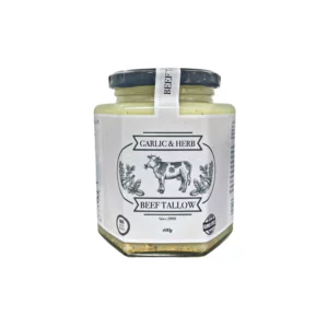 Premium Beef Tallow Garlic & Herb