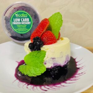 Coconut & Berry Panna Cotta