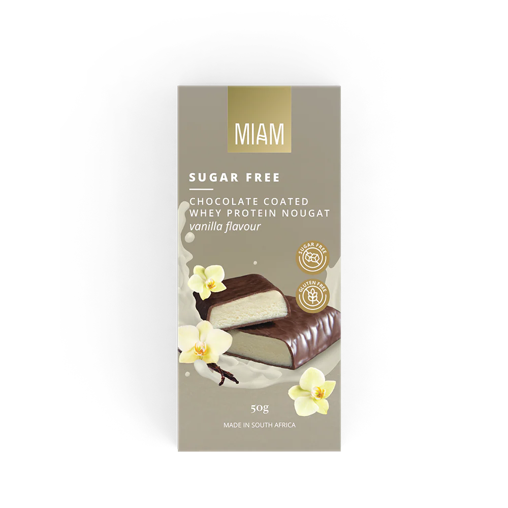 Chocolate Coated Whey Protein Nougat Bites
