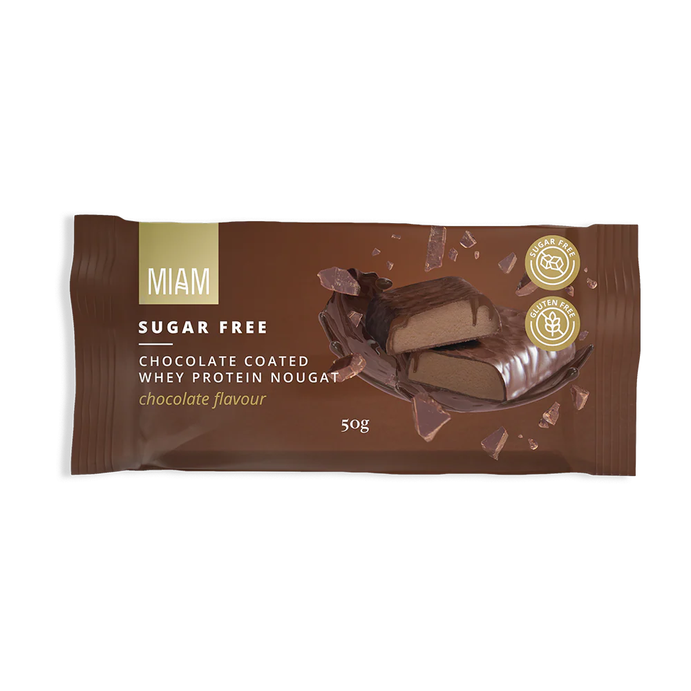 Chocolate Coated Whey Protein Nougat Bars - Image 3